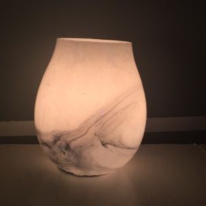 Marble lamp/ wax burner